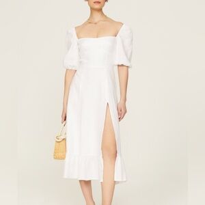 Reformation Belgium Linen Dress